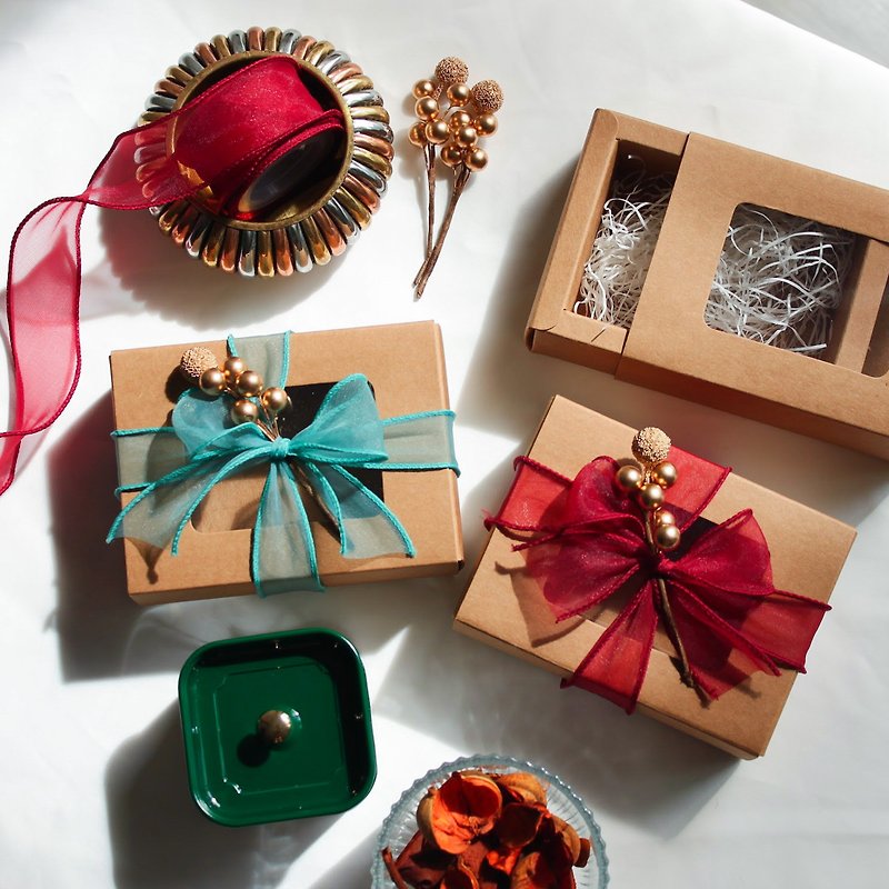 限量圣诞礼物包装 加购 圣诞礼物 礼盒 送礼 - 包装材料 - 纸 咖啡色