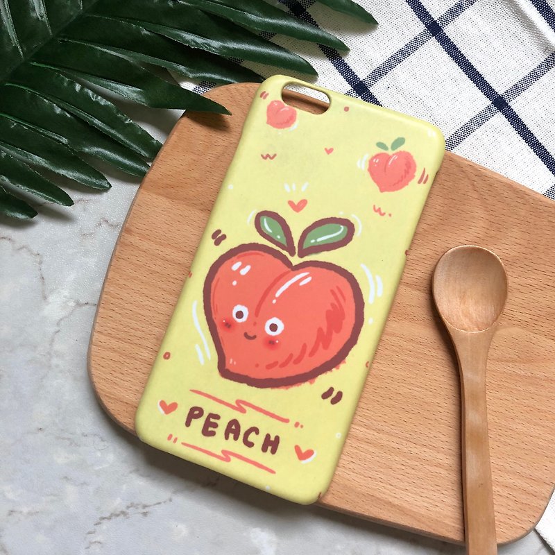 peach :: eat me collection - 手机壳/手机套 - 塑料 黄色