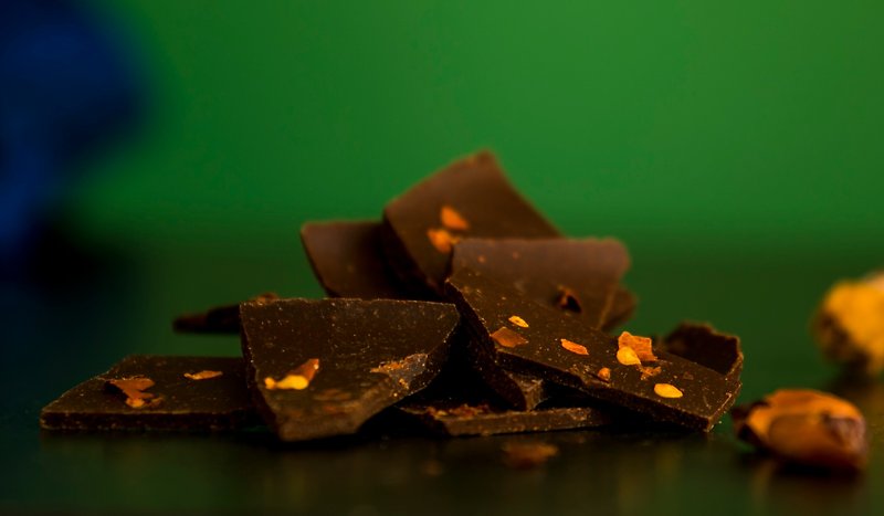 辣味71%黑巧克力 - 巧克力 - 其他材质 咖啡色