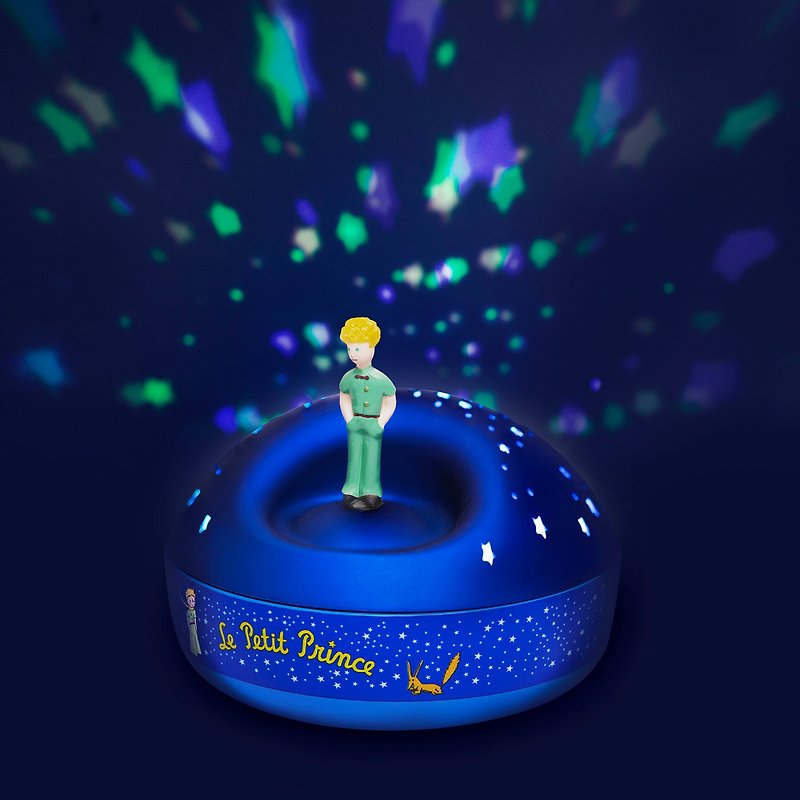 Trousselier - The Little Prince 小王子旋转音乐星星投影灯 - 玩具/玩偶 - 其他材质 蓝色