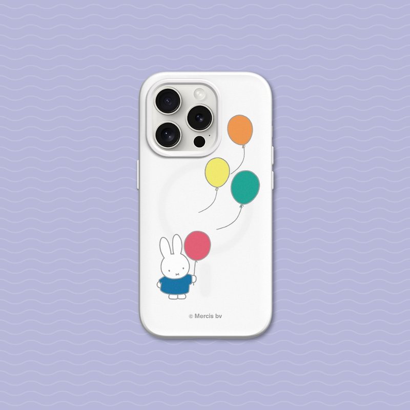 独家-Pinkoi x Miffy SolidSuit(MagSafe兼容)手机壳-气球飘走了 - 手机配件 - 塑料 多色