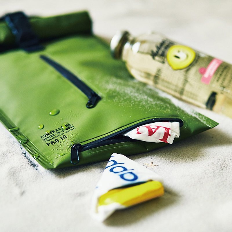 Roderick- 防泼水扣挂式卫生纸收纳袋(绿) - 收纳用品 - 防水材质 绿色