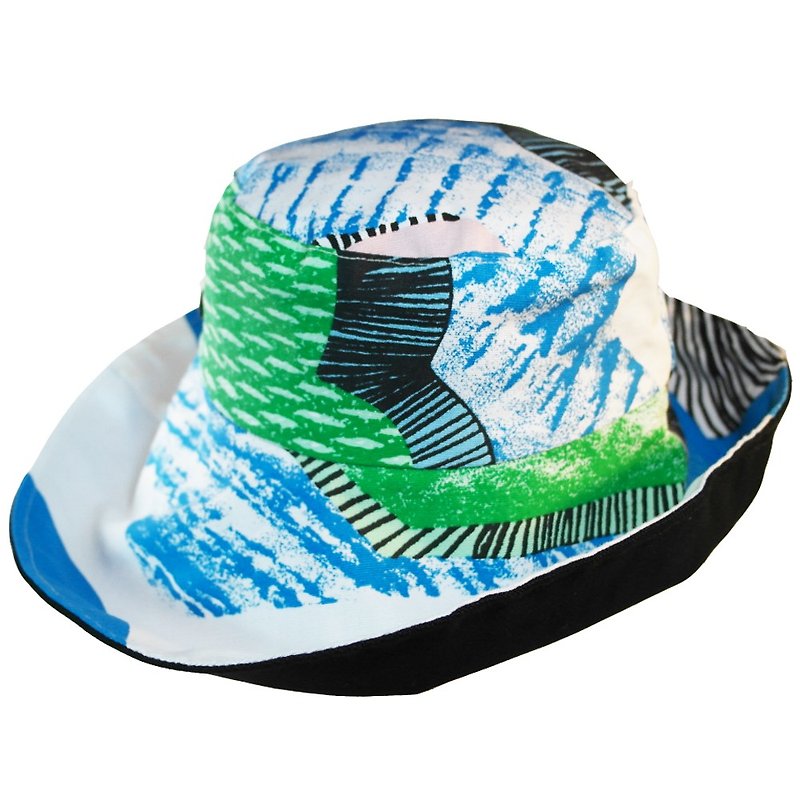 ATIPA 宽边帽可防止两侧的紫外线 - 帽子 - 其他材质 白色