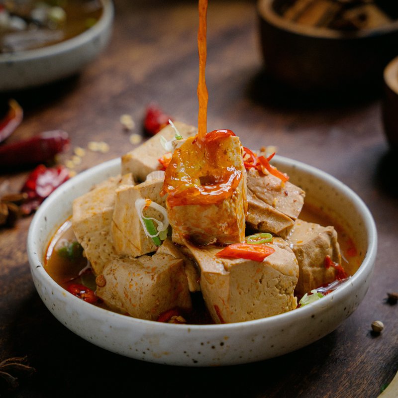 【和秋美食】和秋麻辣豆腐 | 常温保存加热即食 - 料理包 - 其他材质 