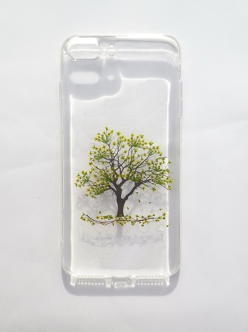 Anny's workshop手作押花手机保护壳，春之树(欢迎订制) - 手机壳/手机套 - 塑料 