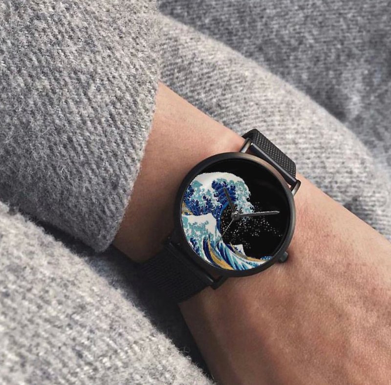 CandyCam - 日本の波絵 - 定制化DIY手表 - 原创设计
