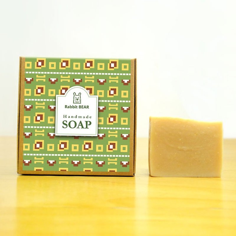 橄榄牛奶手工冷制皂 (适干、中性) ★Rabbit Bear★ - 肥皂/手工皂 - 其他材质 绿色