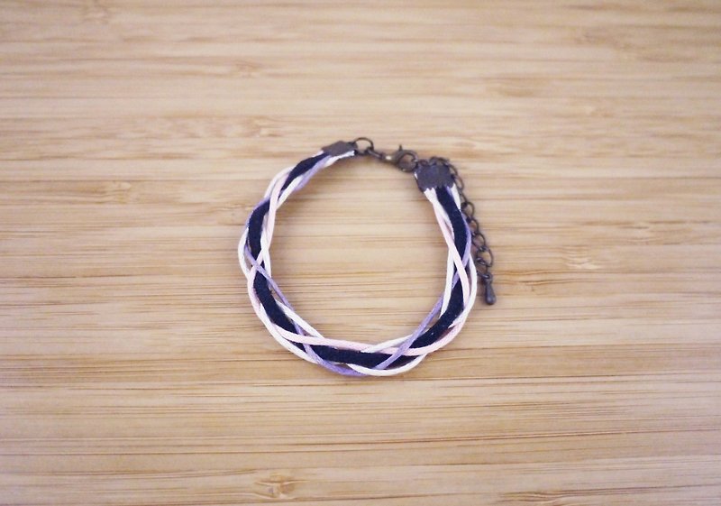 【A0018】复合线材 编织手环 - 手链/手环 - 其他材质 多色
