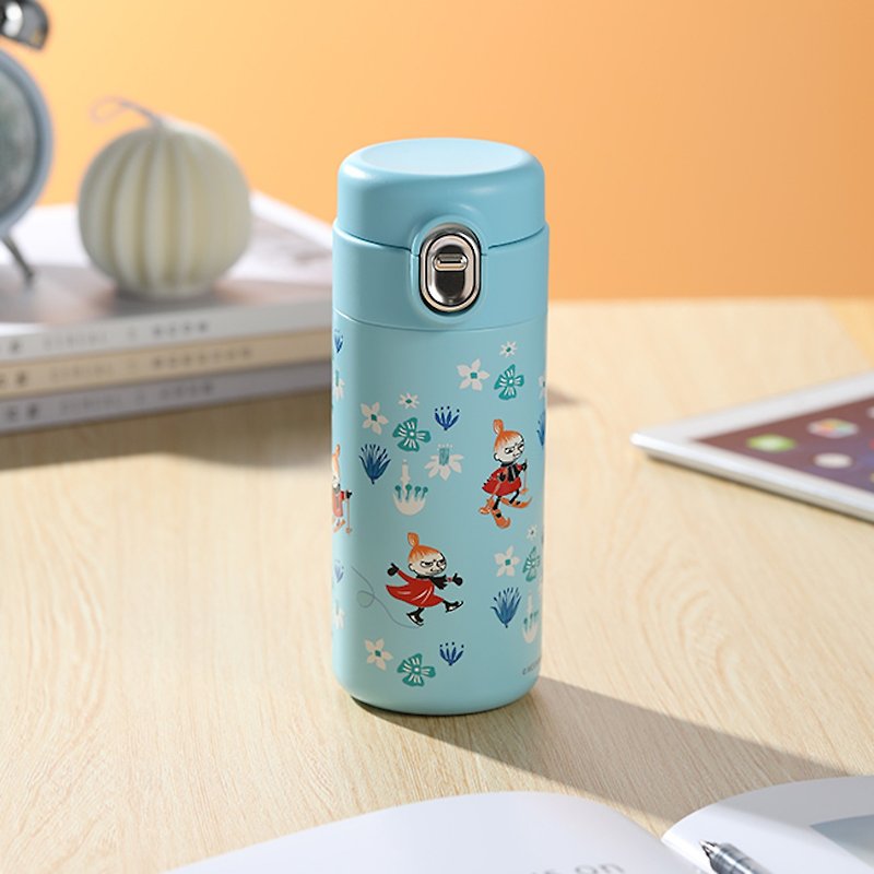 Moomin 不锈钢保温瓶 - 320ml - 水壶/水瓶 - 不锈钢 蓝色