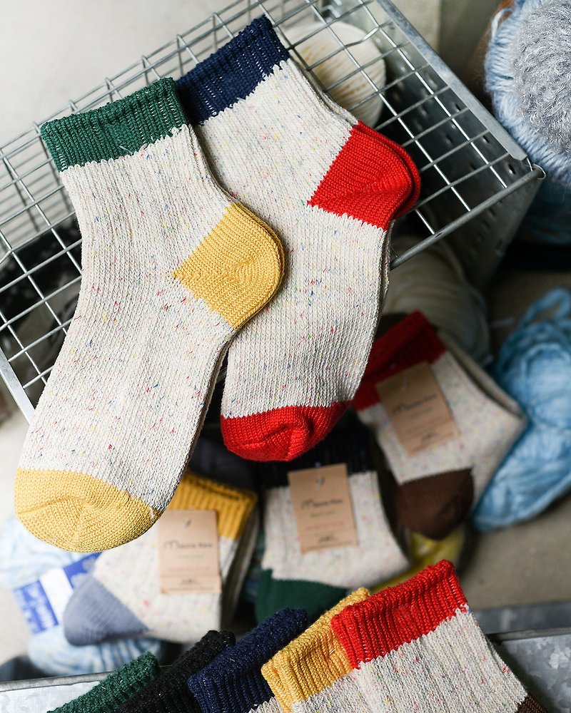 棉．麻 袜子 多色 - Mauna Kea 日本中筒袜 / 日本袜子、日本棉麻袜、日本选物