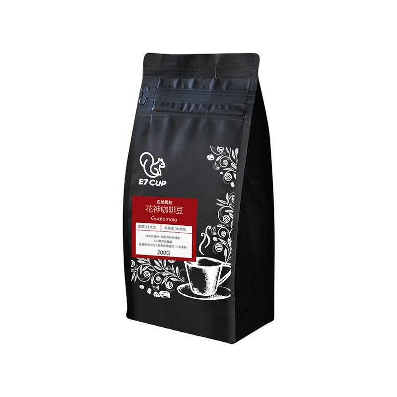 E7CUP危地马拉花神咖啡豆 可可花香 水洗 SHB 中焙(200G) - 咖啡 - 其他材质 