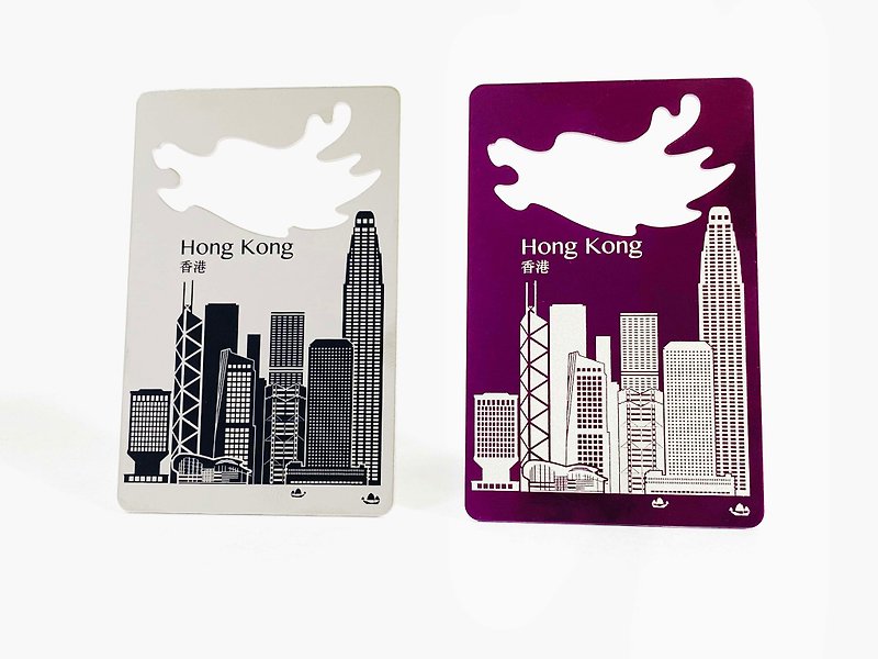 开瓶卡│2色│香港│附强力磁铁当冰箱贴 - 其他 - 不锈钢 紫色