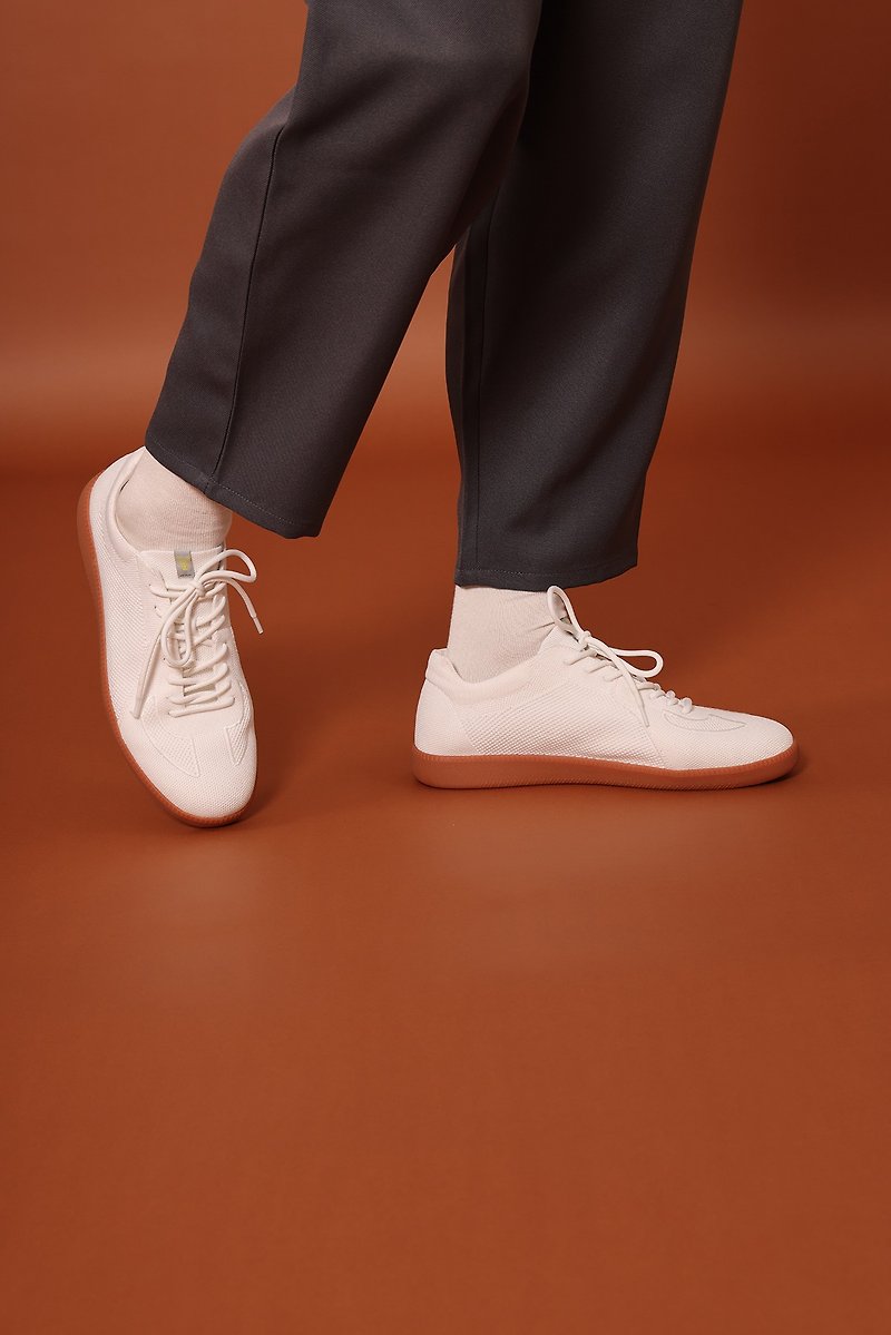 和纸工艺德训鞋 男款白色 Papier GT White Men - 男款休闲鞋 - 聚酯纤维 