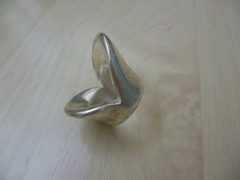 アヒル口のリング - 戒指 - 其他金属 银色