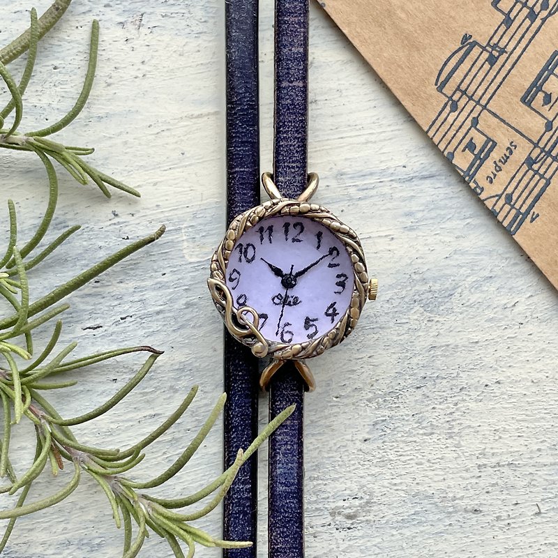 Music Life腕時計 SSラベンダー - 女表 - 其他金属 紫色