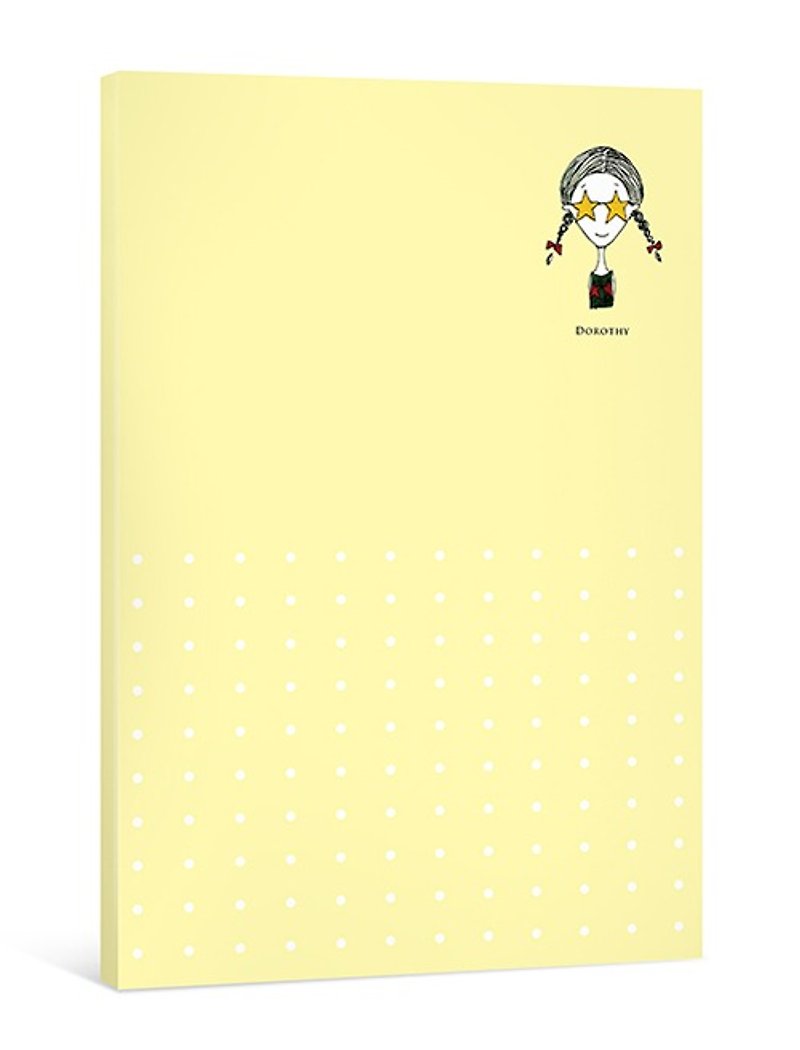 Dorothy简便万用月记事本－黄(9AAAU0004) - 笔记本/手帐 - 纸 黄色