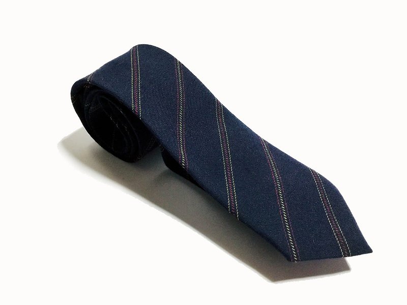 经典斜纹 Premium系列领带 Neckties - 领带/领带夹 - 羊毛 蓝色