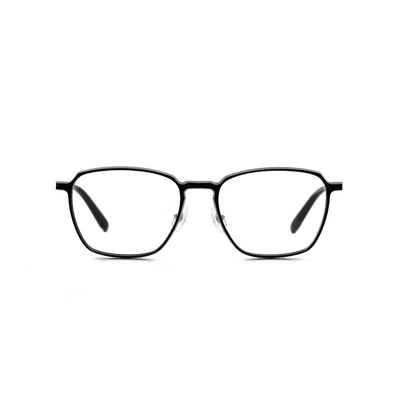 极轻量高密度板材beta钛方框眼镜-经典黑新年∣情人节礼物 - 眼镜/眼镜框 - 其他材质 黑色