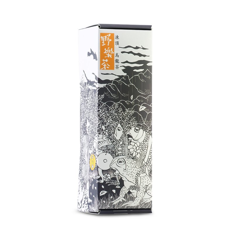 【野乐茶】太极茶包-冻顶乌龙茶礼盒(4入) 伴手礼 礼物 中英说明 - 茶 - 棉．麻 红色