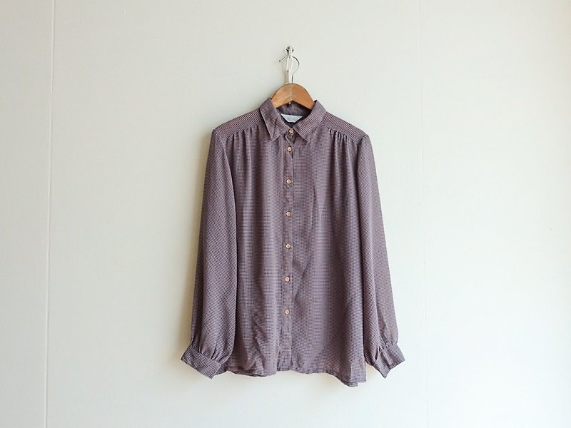 Vintage / 衬衫 / 长袖 no.72 tk - 女装衬衫 - 聚酯纤维 多色