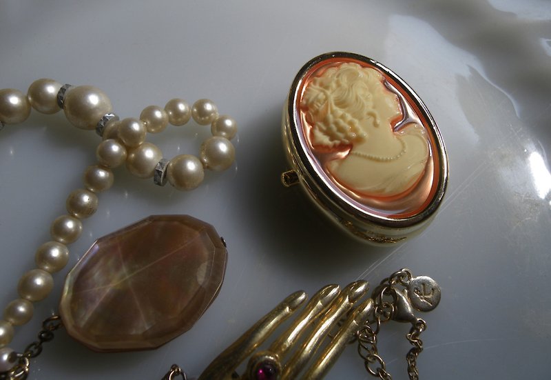 【老时光 OLD-TIME】早期日本铜制珠宝盒 - 收纳用品 - 其他材质 多色