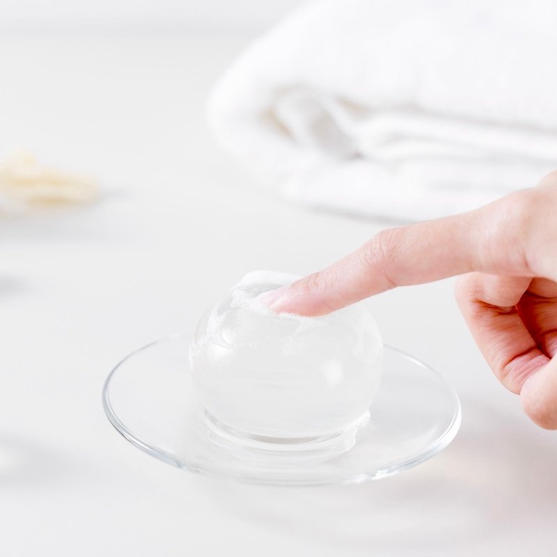 日本白美学 白美茸滑嫩洗颜球 100g一入 - 脸部清洁/卸妆用品 - 其他材质 