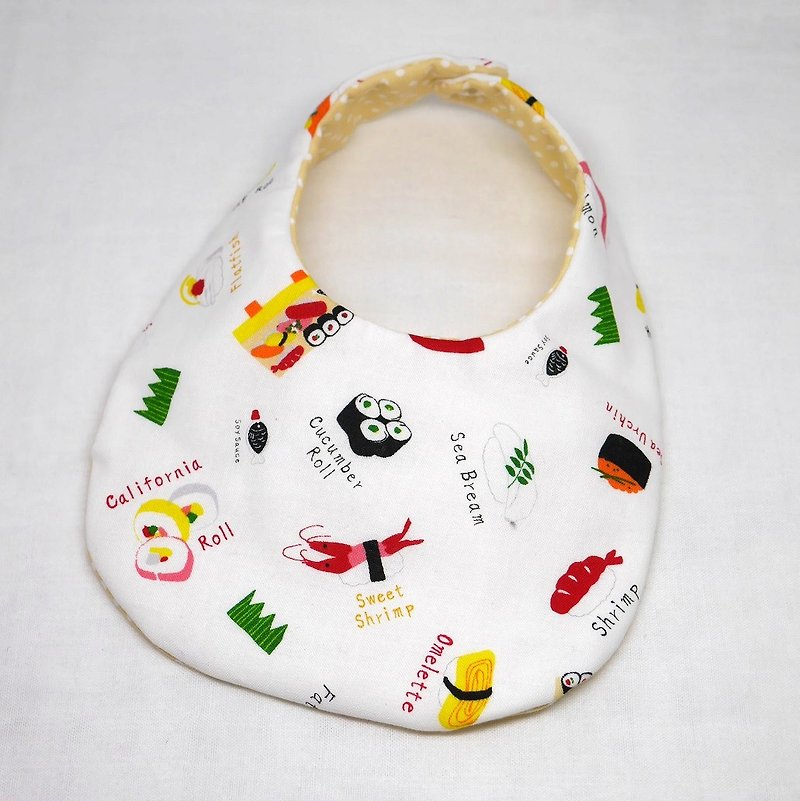 Japanese Handmade Baby Bib - 围嘴/口水巾 - 棉．麻 多色