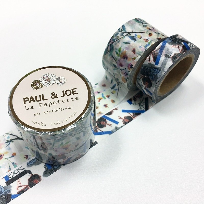 Marks x PAUL & JOE 和纸胶带组【花束 (PAJ-MKT2-E)】 - 纸胶带 - 纸 多色