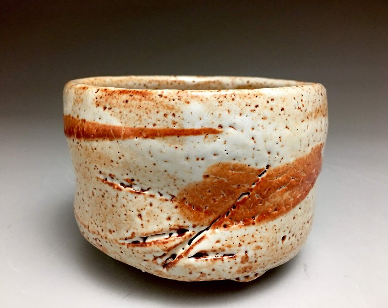 Shino Chawan - 花瓶/陶器 - 陶 