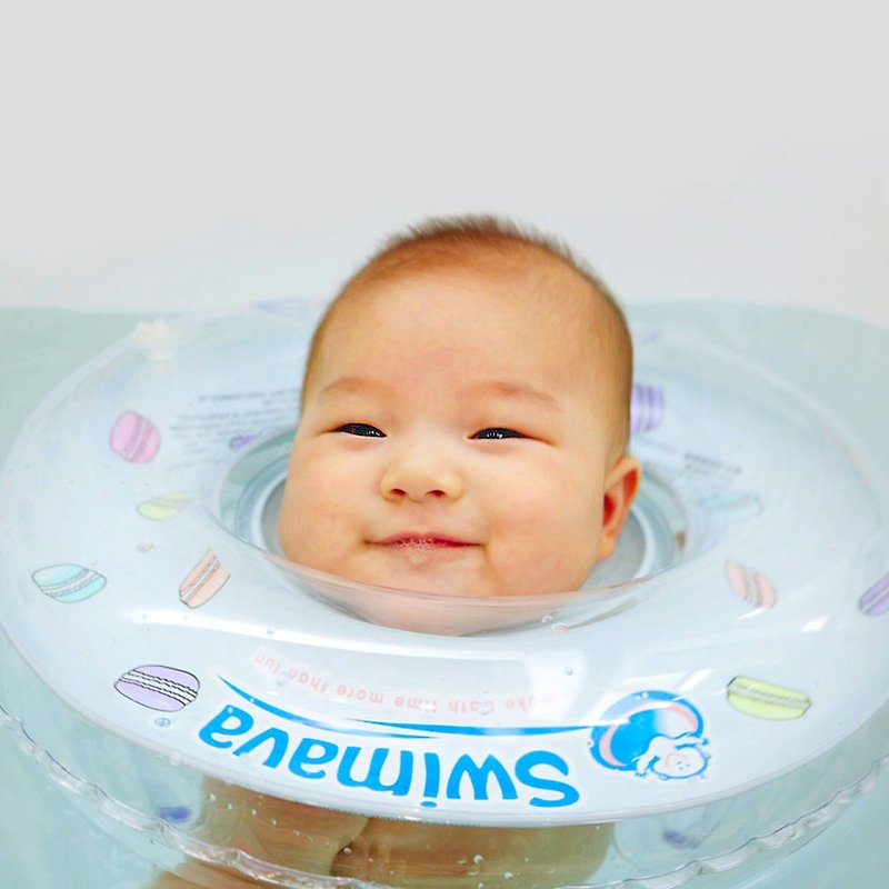 G1 Swimava马卡龙婴儿游泳脖圈 - 玩具/玩偶 - 塑料 蓝色