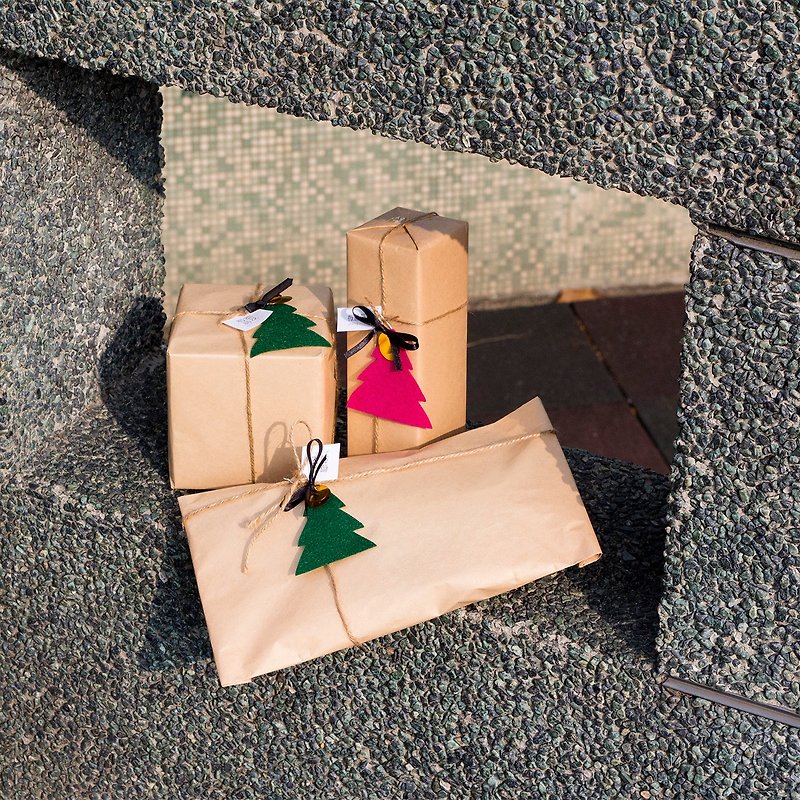 【加价包装选购】精致礼品包装/圣诞节/圣诞礼物/交换礼物 - 纸盒/包装盒 - 纸 咖啡色