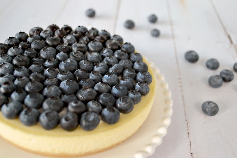 蓝莓袋鼠奶酪蛋糕 5寸 - 蛋糕/甜点 - 新鲜食材 蓝色