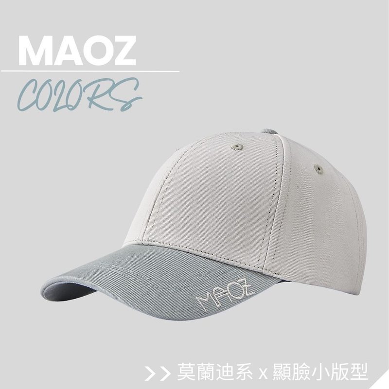 【MAOZ】Morandi莫兰迪灰棒球帽 - 帽子 - 棉．麻 透明