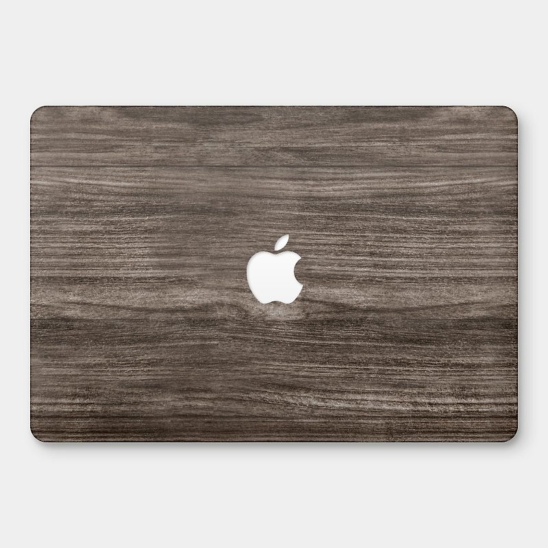 深色木纹 MacBook 超轻薄防刮保护壳 PS012 - 平板/电脑保护壳 - 塑料 咖啡色