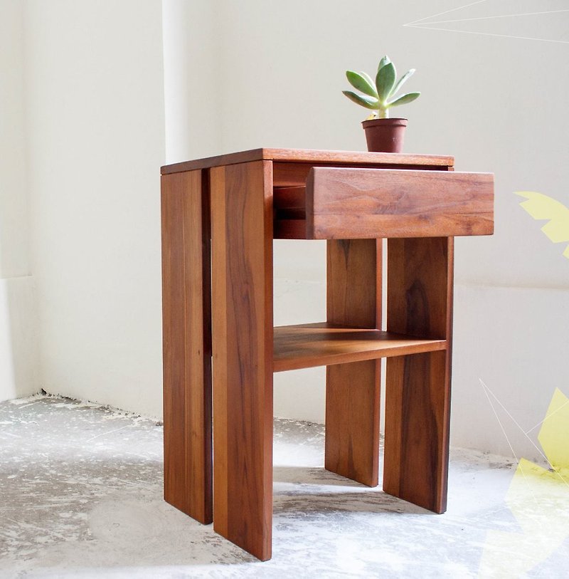 Side Table-Duple 1D杜普雷1抽边桌 - 其他家具 - 木头 