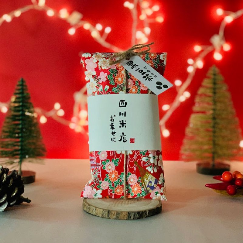 3件包邮组_黑豆茶-和风圣诞限定版(5包入) 圣诞交换礼物 圣诞包装 - 茶 - 新鲜食材 红色