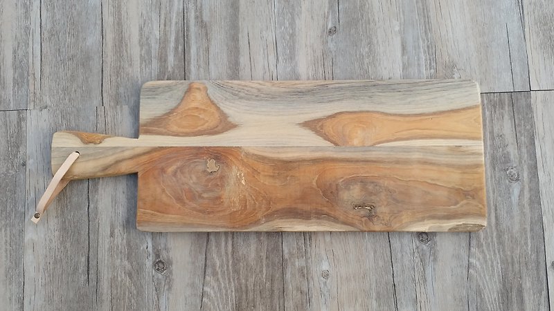 长方柚木点心板 / 砧板 - 厨房用具 - 木头 