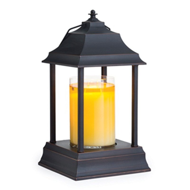 【VIVAWANG】殖民地香氛蜡烛提灯 - 仿刷棕 - 蜡烛/烛台 - 防水材质 