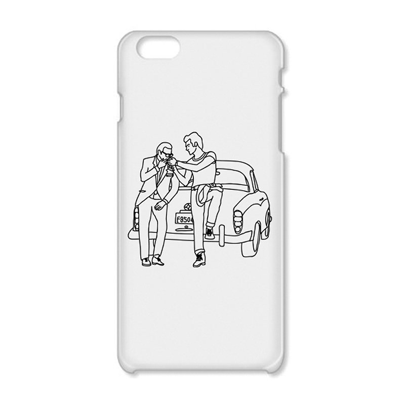 George&Carlos #1  iPhoneケース - 手机壳/手机套 - 塑料 白色