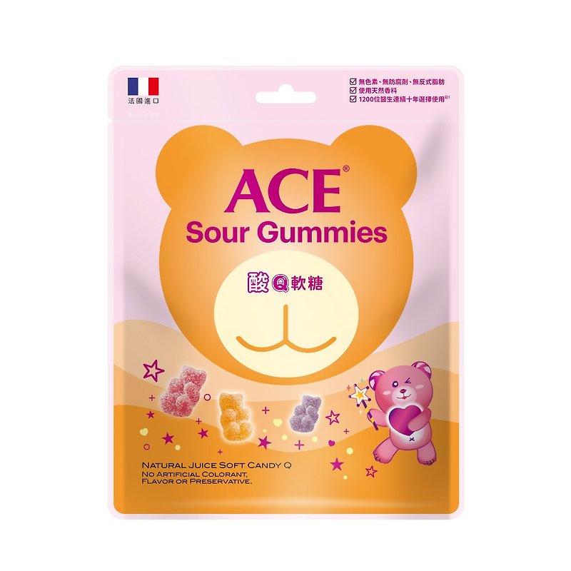 ACE 酸Q 熊软糖量贩包 220公克/袋 - 零食/点心 - 其他材质 