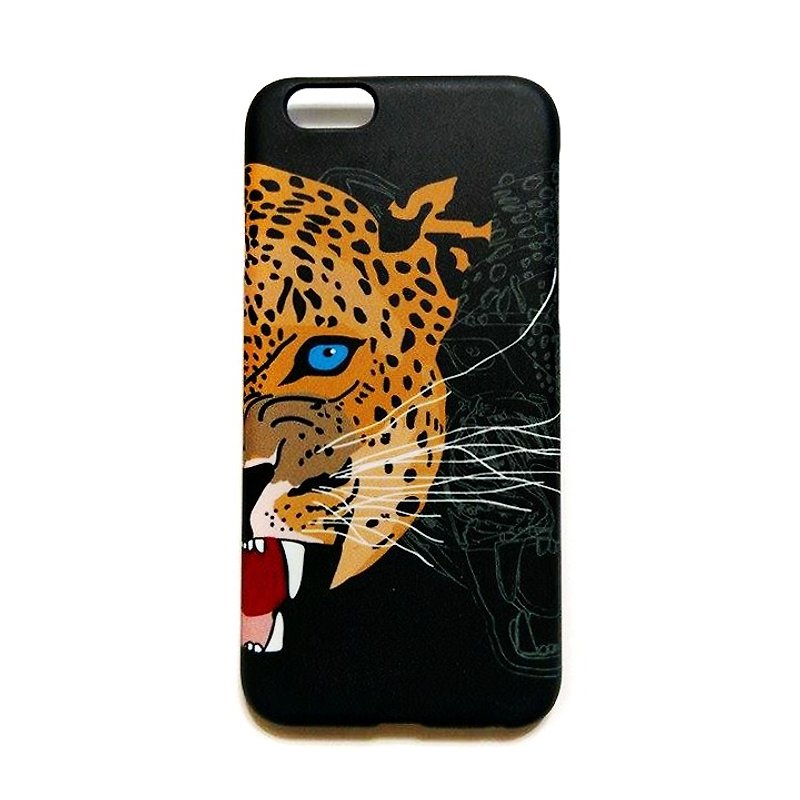 豹质感手机壳 ひょう leopard - 手机壳/手机套 - 塑料 黑色
