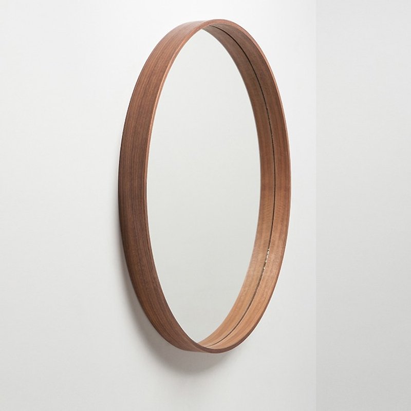 The Mirror 木质圆镜L │ 胡桃木 - 其他家具 - 木头 咖啡色