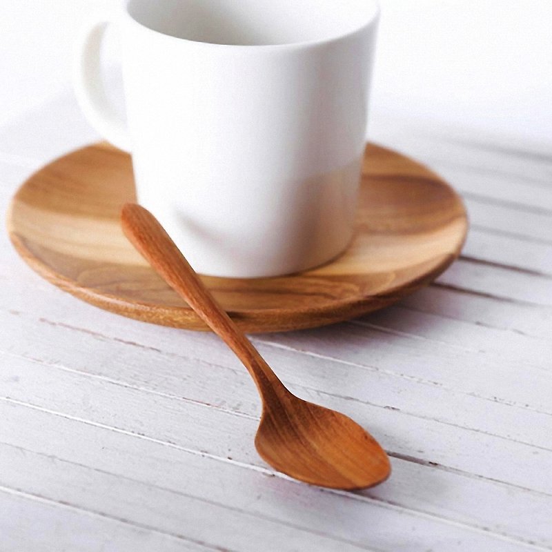 Lotus 柚木搅拌汤匙 - 餐刀/叉/匙组合 - 木头 咖啡色