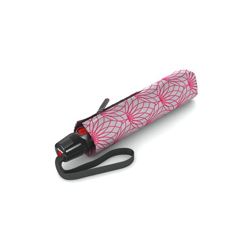 【Knirps德国红点伞】T.200 自动开收伞-Renature Pink - 雨伞/雨衣 - 聚酯纤维 粉红色