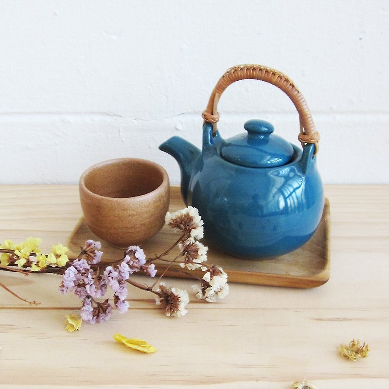 Handmade Potteries Tea Sets Selected by Tan / SET20. - 花瓶/陶器 - 陶 蓝色