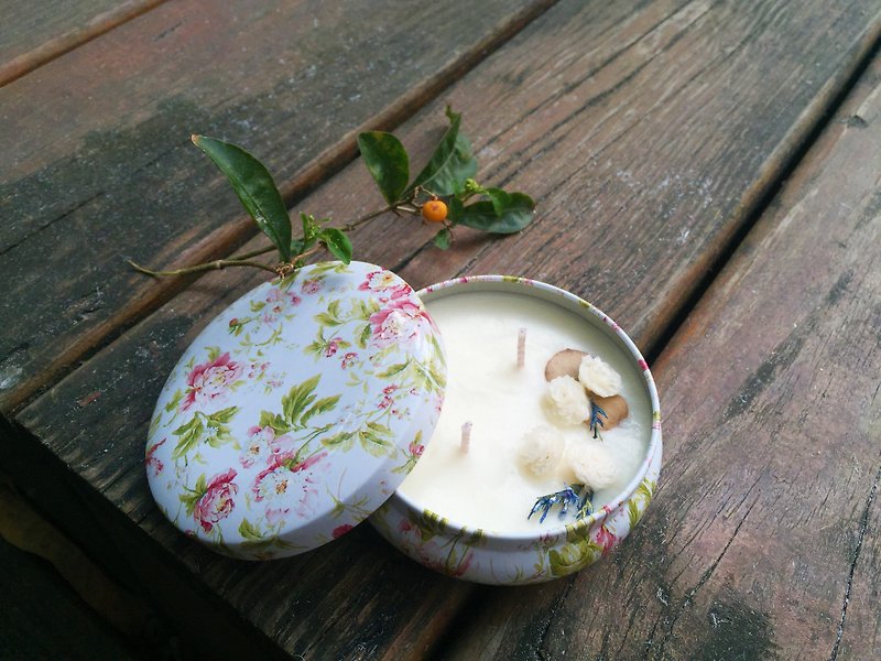 栀子花园(花香调)大豆蜡烛 居家香氛系列 - 蜡烛/烛台 - 蜡 绿色