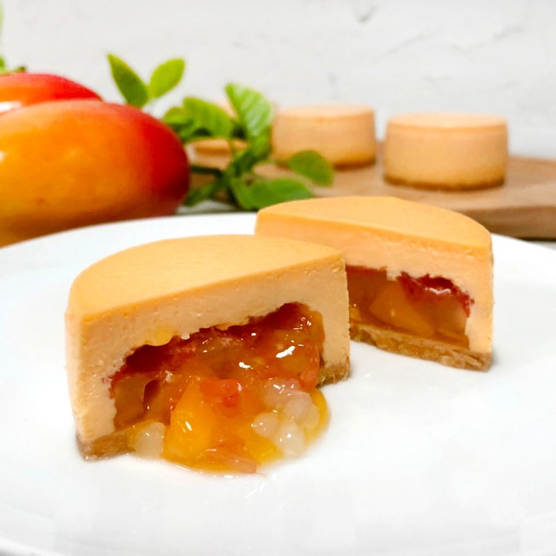 【金山红】杨枝甘露奶酪蛋糕(8入) - 蛋糕/甜点 - 其他材质 白色