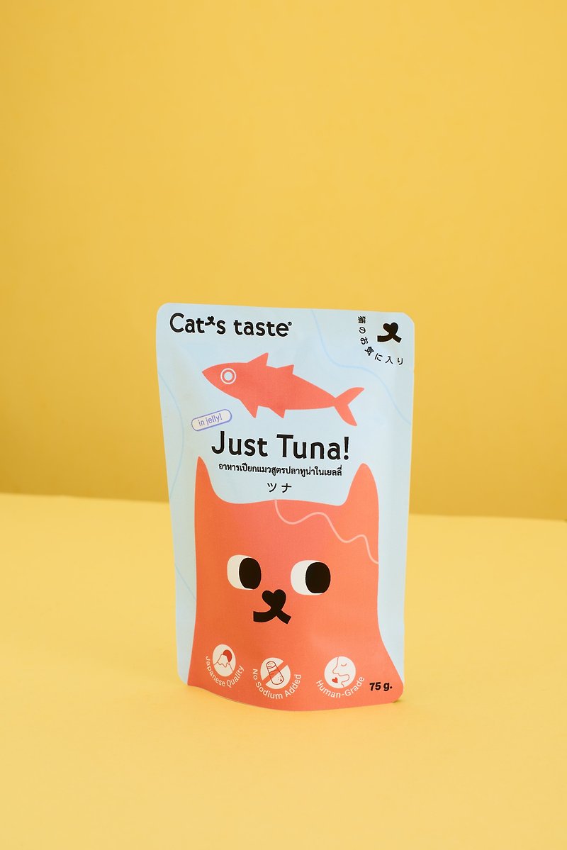 Cat's Taste吞拿鱼啫喱湿猫粮 - 饲料/罐头/鲜食 - 新鲜食材 