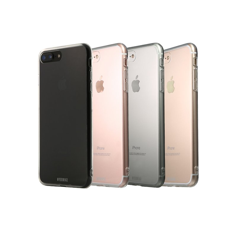 OVERDIGI   iPhone7/8 Plus 双料全包覆防摔保护壳 - 其他 - 硅胶 透明