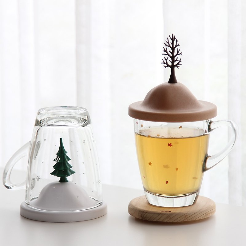 QUALY 四季玻璃杯(春/夏/秋/冬) - 茶具/茶杯 - 玻璃 多色
